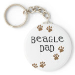 Beagle Dad Key Chain