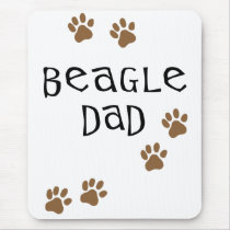 Beagle Dad Mouse Pad