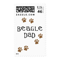 Beagle Dad Stamp