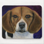 Beagle - Dog Breed Art Mousepad