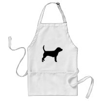 Beagle Dog (in black) Aprons