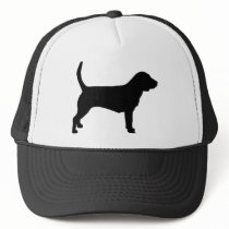 Beagle Dog (in black) Hats