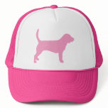 Beagle Dog (in pink) Trucker Hats