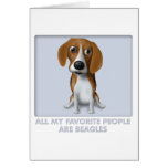 Beagle Favorite Cards