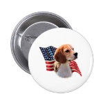 Beagle Flag Pin