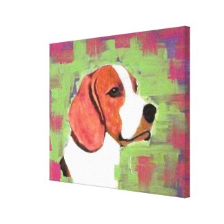 Beagle Gallery Wrap Canvas