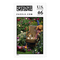 Beagle Garden Postage
