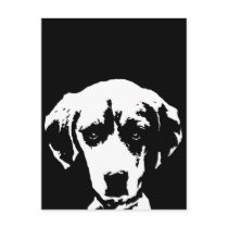Spürhund-Geschenke - Postkarte postkarten