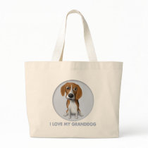 Beagle Granddog Canvas Bag