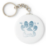 Beagle Granddog Keychains