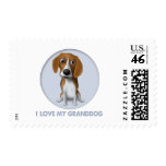 Beagle Granddog Postage