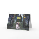Beagle Halloween Greeting Card