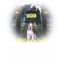 Beagle Halloween Ladies T-Shirt by normagolden Beagle Halloween Ladies T-Shirt