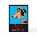 beagle, Happy Birthday Greeting Card