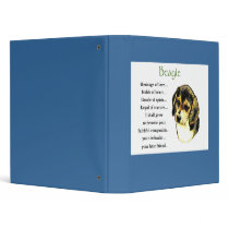 Beagle Heritage of Love Binder
