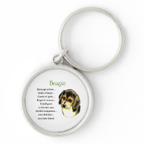 Beagle Heritage of Love keychains