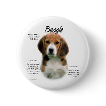 Beagle History Design Pins