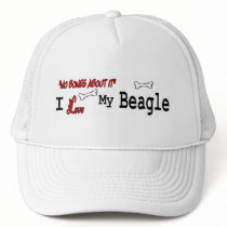 Beagle (I Love) Hat