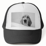 Beagle in the Bathtub Trucker Hat