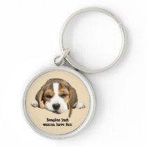 Beagle Keychain