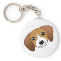Beagle Keychain