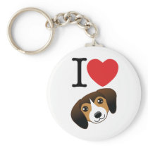 Beagle Keychain