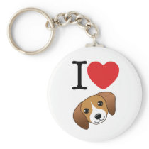 Beagle Keychain
