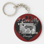 Beagle Keychain