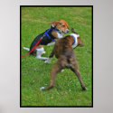 Beagle  Knocks Out Competition... posters