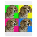 Beagle Light Bright Primary Collage flyers