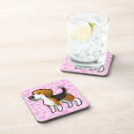 Beagle Love Beverage Coaster