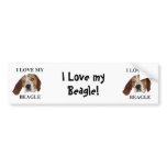 Beagle Love Bumper Stickers