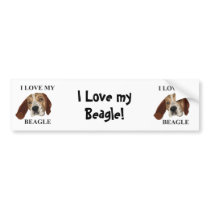 Beagle Love bumper stickers by Joee3030 Beagle Love bumper stickers