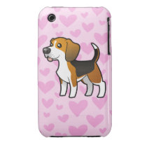 Beagle Love Iphone 3 Case-mate Cases