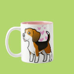 Beagle Love Coffee Mugs