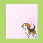 Beagle Love Scratch Pads