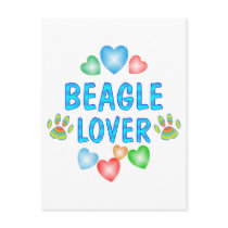 BEAGLE LOVER POSTCARDS