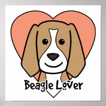 Beagle Lover Poster