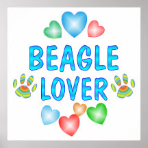 BEAGLE LOVER PRINT