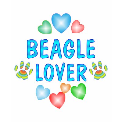 BEAGLE LOVER TEE SHIRTS by TLArnold4