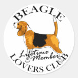 Beagle Lovers Club Sticker