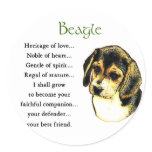 Beagle Lovers Gifts Stickers