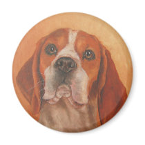 Beagle Magnet by MartiArt Beagle Magnet