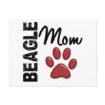 Beagle Mom 2 Postcards