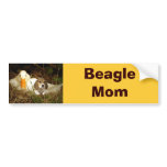 Beagle Mom Bumper Sticker