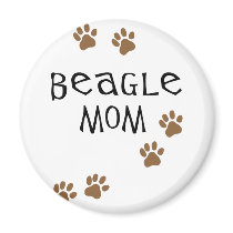 Beagle Mom Magnets