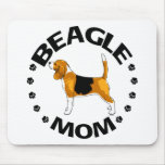 Beagle Mom Mouse Pad