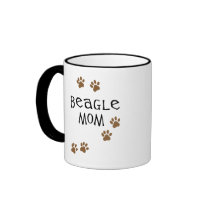 Beagle Mom Coffee Mugs