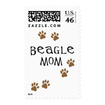 Beagle Mom postage
