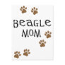 Beagle Mom Postcard